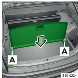 SKODA Kodiaq (2017-2021) - Division du coffre à bagages - 1