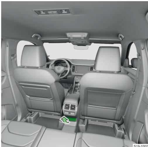 SKODA Kodiaq (2017-2021) - Ports USB - 2