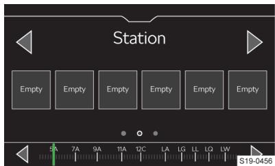 SKODA Kodiaq (2017-2021) - Selectionner la station - 1