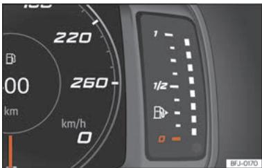 SEAT Ateca Phase 2 (2020) - Indicateur du niveau de carburant - 2