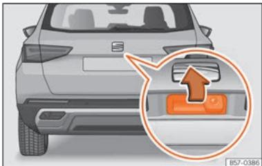 SEAT Ateca Phase 2 (2020) - Ouverture et fermeture du hayon arrière - 1