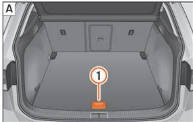 SEAT Ateca Phase 2 (2020) - Plancher du coffre à bagages modu- lable - 1