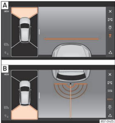 SEAT Ateca Phase 2 (2020) - Vues du système de vision périphérique (modes) - 1