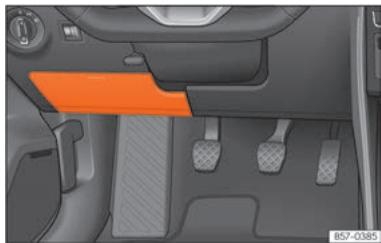 SEAT Ateca Phase 2 (2020) - Fusibles à l'intérieur du véhicule - 1