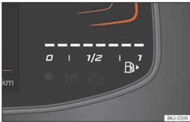 SEAT Ateca Phase 2 (2020) - Indicateur du niveau de carburant - 1