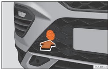 SEAT Ateca Phase 2 (2020) - Œillet de remorquage avant - 1