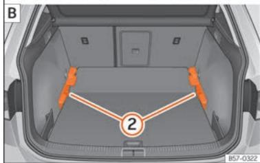 SEAT Ateca Phase 2 (2020) - Plancher du coffre à bagages modu- lable - 2
