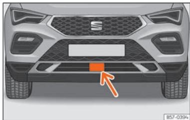 SEAT Ateca Phase 2 (2020) - Radar avant - 1