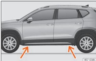 SEAT Ateca Phase 2 (2020) - Lever le véhicule - 1