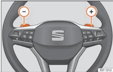 SEAT Ateca Phase 2 (2020) - Passer les rapports en mode Tiptronic - 2