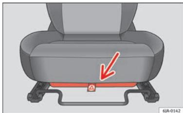 SEAT Toledo 4 (2015-2019) - Rangement du gilet refléchissant - 1