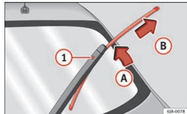 SEAT Toledo 4 (2015-2019) - Remplacement du balai d'essuie-glace arrriere* - 1