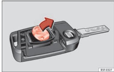 SEAT Toledo 4 (2015-2019) - Remplacement de pile de la clé à radiocommande - 2