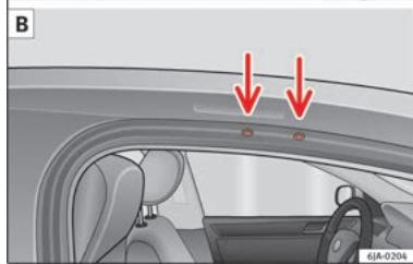 SEAT Toledo 4 (2015-2019) - Points de fixation - 2