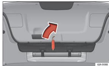 SEAT Toledo 4 (2015-2019) - Déverrouillage d'urgence du hayon arrière - 1