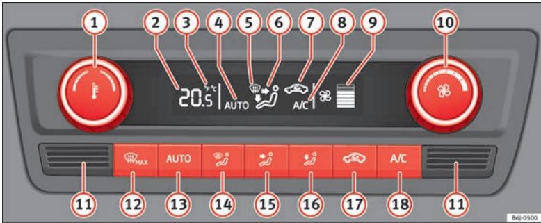SEAT Toledo 4 (2015-2019) - Climatisation - 1