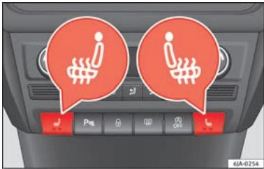 SEAT Toledo 4 (2015-2019) - Sièges avant chauffants* - 1