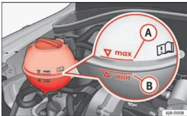 SEAT Toledo 4 (2015-2019) - Contrôle du niveau de liquide de refroidissement - 1