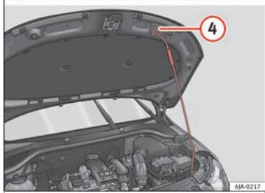 SEAT Toledo 4 (2015-2019) - Ouverture et fermetre du capot-moteur - 3