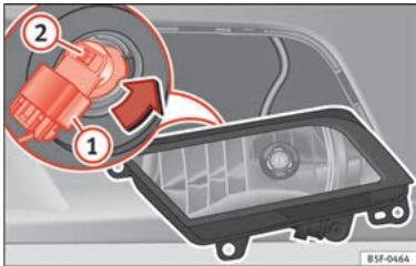 SEAT Toledo 4 (2015-2019) - Démonter le support d'ampoules - 1
