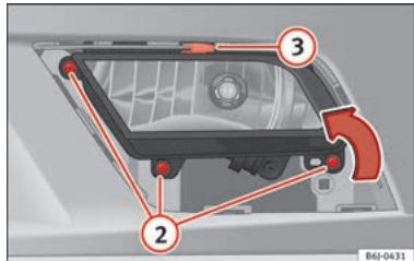 SEAT Toledo 4 (2015-2019) - Remplacement des ampoules du phare antibrouillard - 2