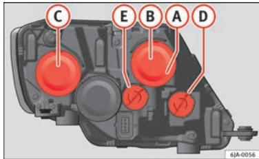 SEAT Toledo 4 (2015-2019) - Ampôules du projecteur double - 1