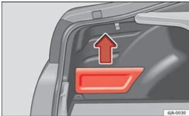 SEAT Toledo 4 (2015-2019) - Rangement dans le coffre à bagages* - 1