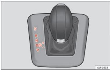 SEAT Toledo 4 (2015-2019) - Positions du levier sélecteur - 1