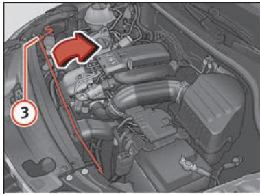 SEAT Toledo 4 (2015-2019) - Ouverture et fermetre du capot-moteur - 2