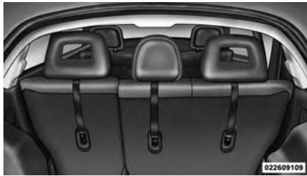 JEEP Compass MK49 Phase 2 (2011-2016) - Emplacement des ancrages d'attache - 2