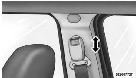 JEEP Compass MK49 Phase 2 (2011-2016) - Ancrage de baudrier supérieur régliable - 1