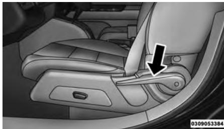 JEEP Compass MK49 Phase 2 (2011-2016) - Inclinaison du dossier du conducteur - 1