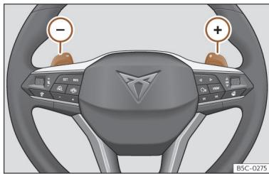 Cupra Formentor (2024) - Passer les rapports en mode Tiptronic - 1