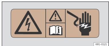 Cupra Formentor (2024) - Étiquettes d'avertissement sur le véhicule - 2