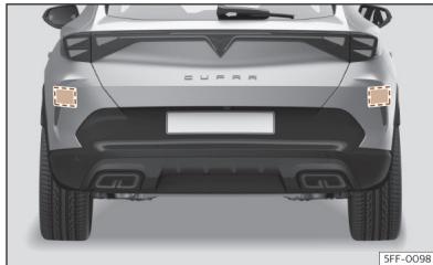 Cupra Formentor (2024) - Radar arrière - 1