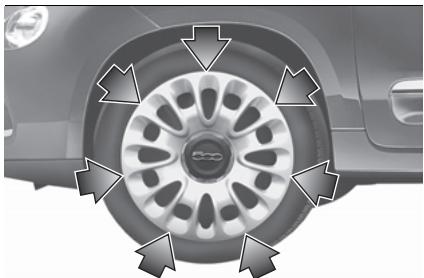 FIAT 500L (2017-2022) - Versions avec jantes en acier - 2