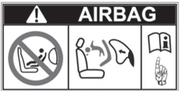 FIAT 500L (2017-2022) - Airbag frontal côté passager et sièges enfants - 2