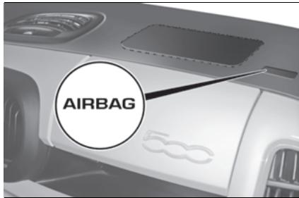 FIAT 500L (2017-2022) - Airbag frontal côté passager - 2