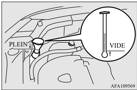 MITSUBISHI RVR Phase 4 (2016-2020) - Liquide de lave-glaces - 1
