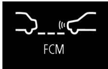 MITSUBISHI RVR Phase 4 (2016-2020) - Système de prévention des collisions frontales (FCM) (le cas échéant) - 1