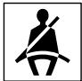 MITSUBISHI RVR Phase 4 (2016-2020) - Témoin/rappel de ceinture de sécurité non bouclée du conducteur - 1