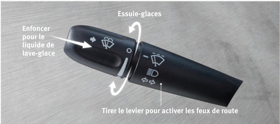 DODGE Dakota 3 Phase 2 (2008-2011) - FEUX DE DIRECTION/ESSUIE-GLACE/LAVE-GLACE/LEVIER DE FEUX DE ROUTE - 1