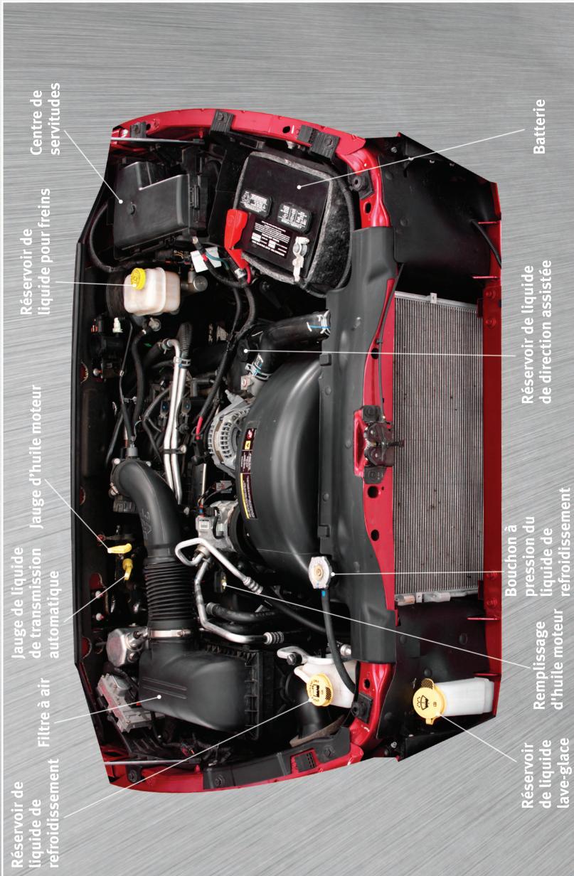 DODGE Dakota 3 Phase 2 (2008-2011) - COMPARTIMENT MOTEUR - 1