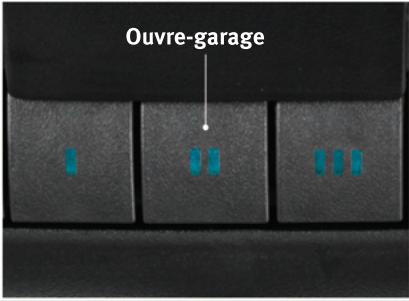 DODGE Dakota 3 Phase 2 (2008-2011) - OUVRE-PORTE DE GARAGE UNIVERSEL - 1