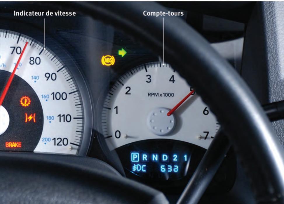 DODGE Dakota 3 Phase 2 (2008-2011) - APERÇU DES COMMANDES - 1
