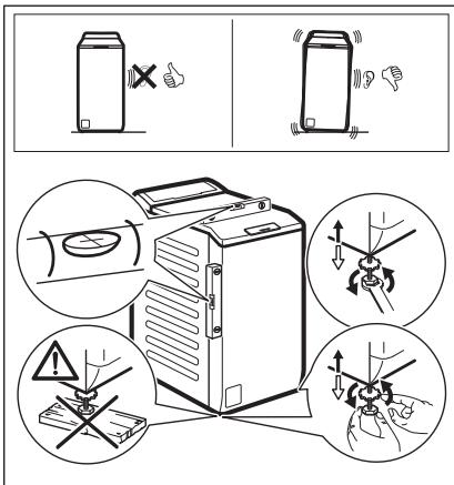 ELECTROLUX EW6T3264AK - Déballage et positionnement - 4