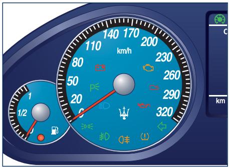 Maserati Granturismo M145 Phase 1 (2007-2017) - Compte-tours - 2