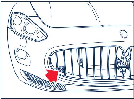 Maserati Granturismo M145 Phase 1 (2007-2017) - Remorquage de la voiture - 1