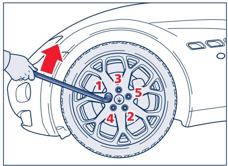 Maserati Granturismo M145 Phase 1 (2007-2017) - Roue de secours compacte (galette - sur demande) - 15