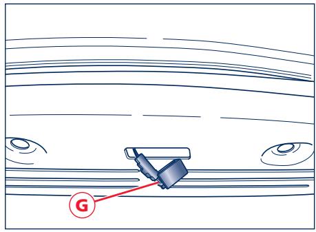 Maserati Granturismo M145 Phase 1 (2007-2017) - Plafonnier boîte à gants, vide-poche et coffre à bagages - 3